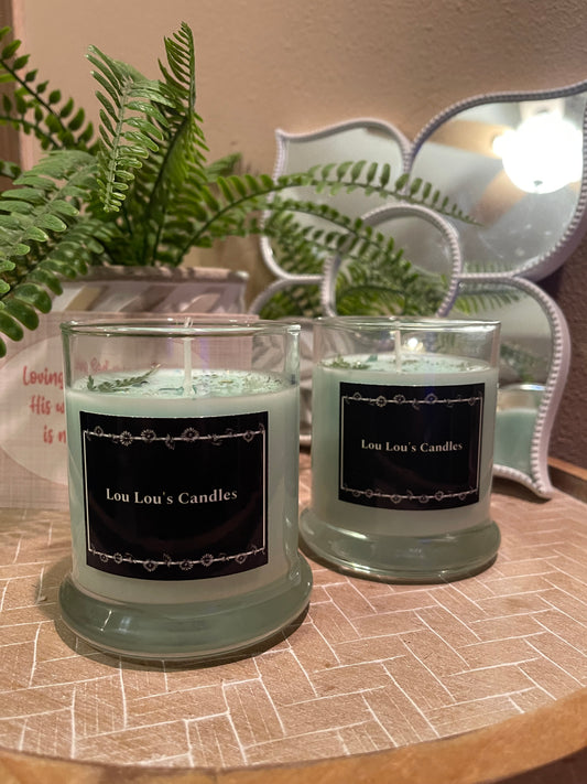 Green earth candle set